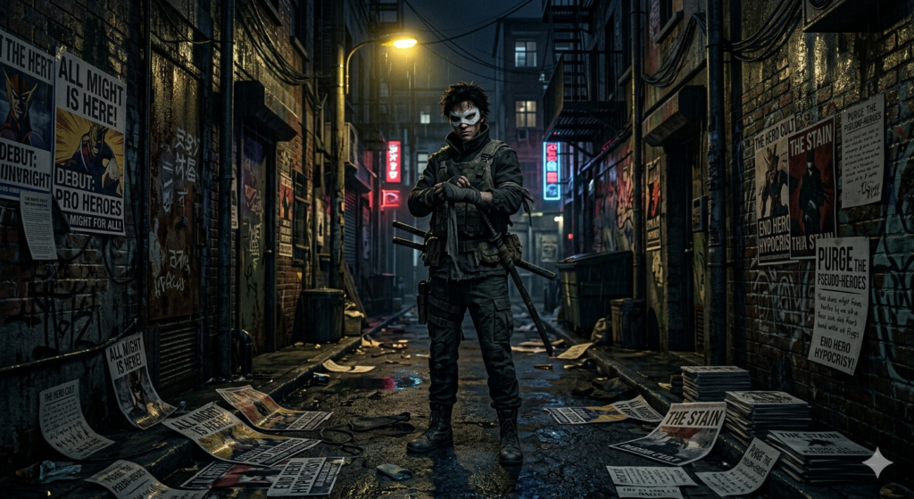 Bnha Stain histoire, pouvoirs et impact dans My Hero Academia