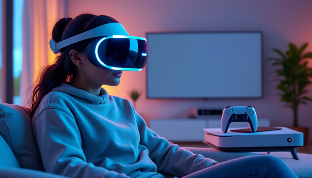 découvrez le casque de réalité virtuelle ps5 psvr2 pour une immersion totale dans vos jeux préférés avec une qualité visuelle et un confort optimisés.