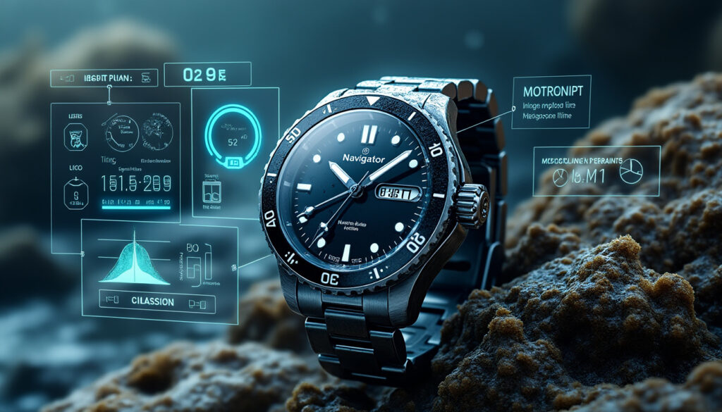 découvrez sam navigator, une montre de plongée innovante alliant performance et gestion avancée pour une expérience sous-marine optimale.