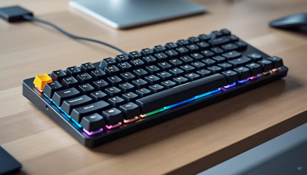 découvrez le epomaker th80 pro v2, un clavier mécanique compact et performant, idéal pour les gamers et les professionnels cherchant précision et confort.