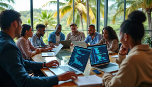 pronogy, société de programmation informatique et de conseil en guadeloupe, accompagne les entreprises dans leurs projets numériques avec des solutions sur mesure.